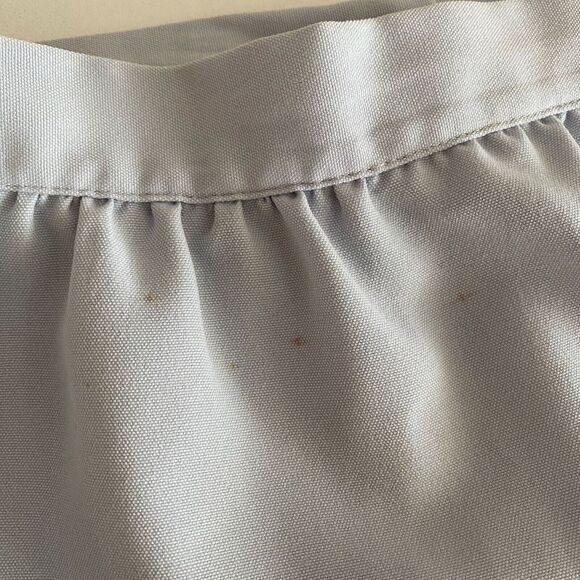 Vintage Union Made Uniform Skirt Size 16 Light Blue Knee Length Polyester - Picture 7 of 7